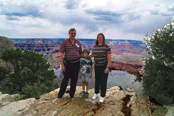 Family on the Rim